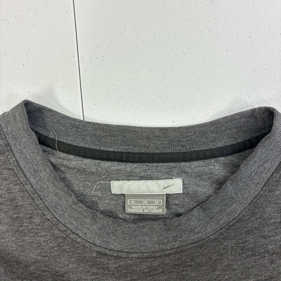 Vintage Nike Crewneck Sweatshirt Size XL Charcoal Gray Embroidered Swoosh