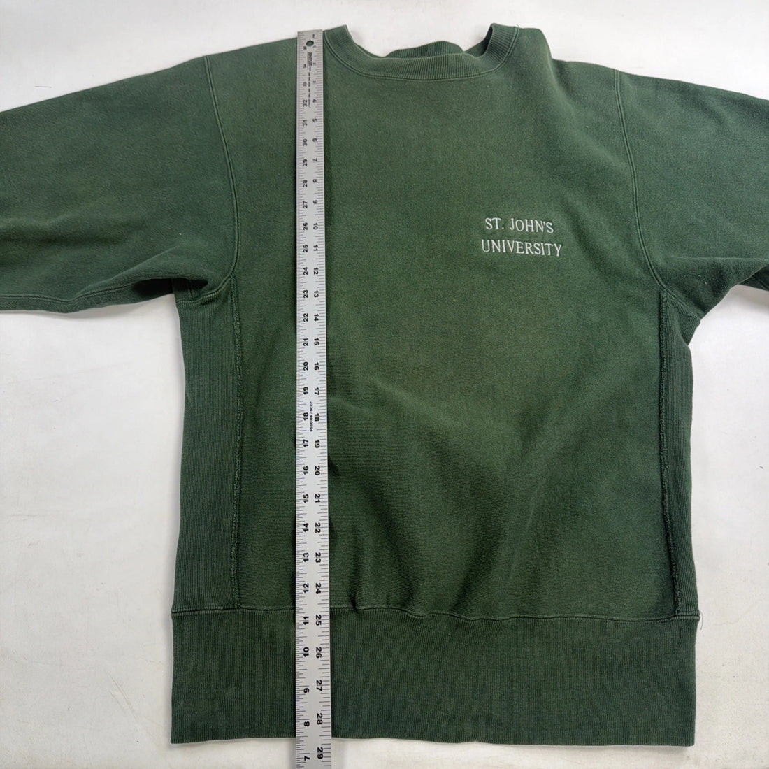 Vintage St. John's University Champion Reverse Weave Crewneck Sweatshirt Large