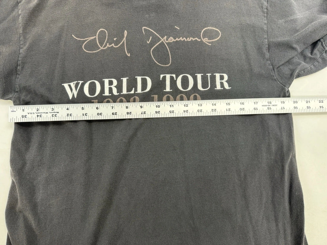 Vintage Neil Diamond As Time Goes By T-Shirt Size Large