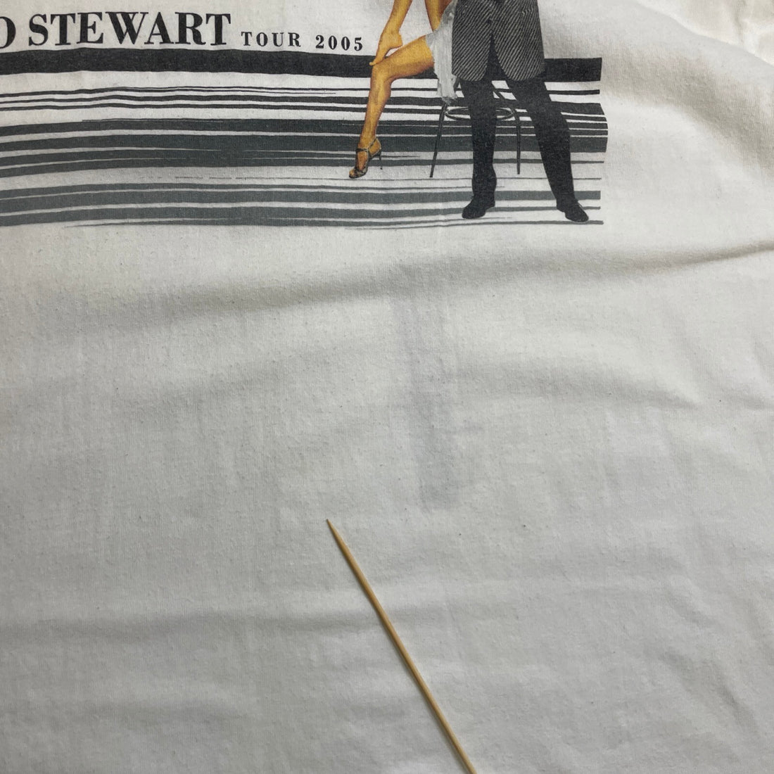 Vintage Rod Stewart Tour T-Shirt Size Large 2005