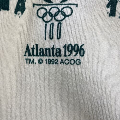 Vintage Atlanta Olympic Games World Party Crewneck Sweatshirt Large 1996 90s