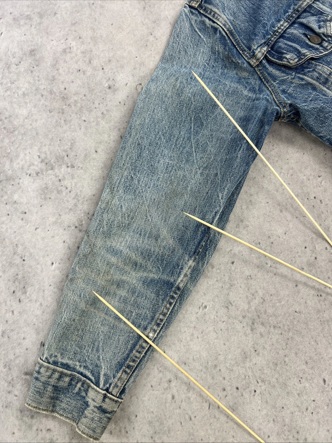 Vintage Levi's Denim Trucker Jacket Size Small