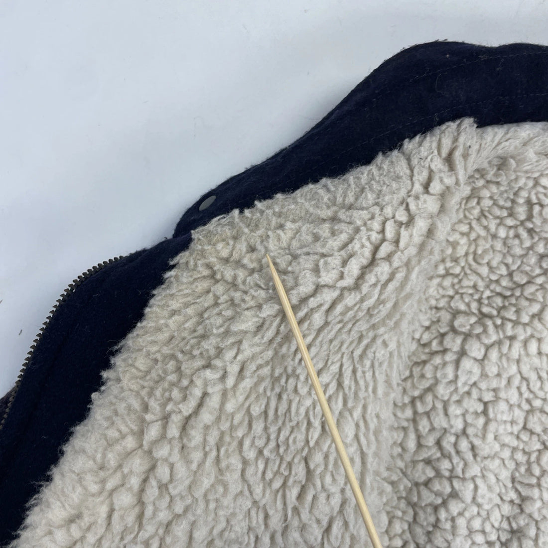 Vintage Town & Country Gordon Ferguson Wool Bomber Jacket Large Sherpa Lined