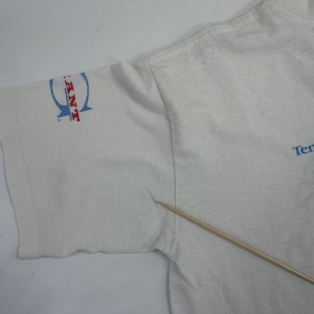 Vintage Sunkist Tennis T-Shirt Size Large Double Sided 80s
