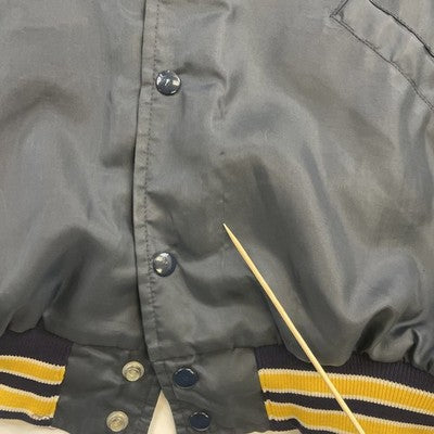 Vintage Teamsters Local 346 Union Bomber Jacket Size Large