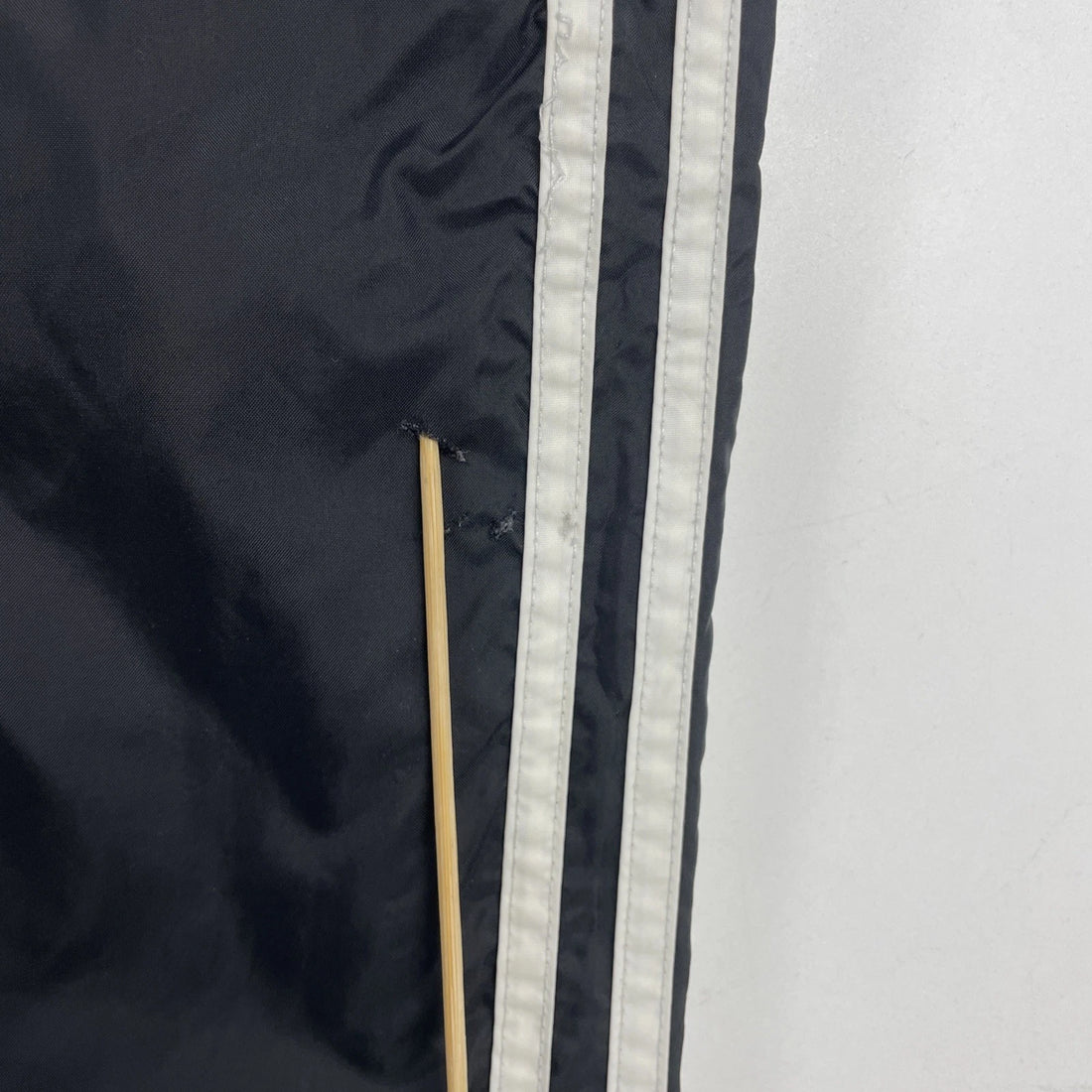 Vintage Adidas Nylon Track Pants Size Large Striped