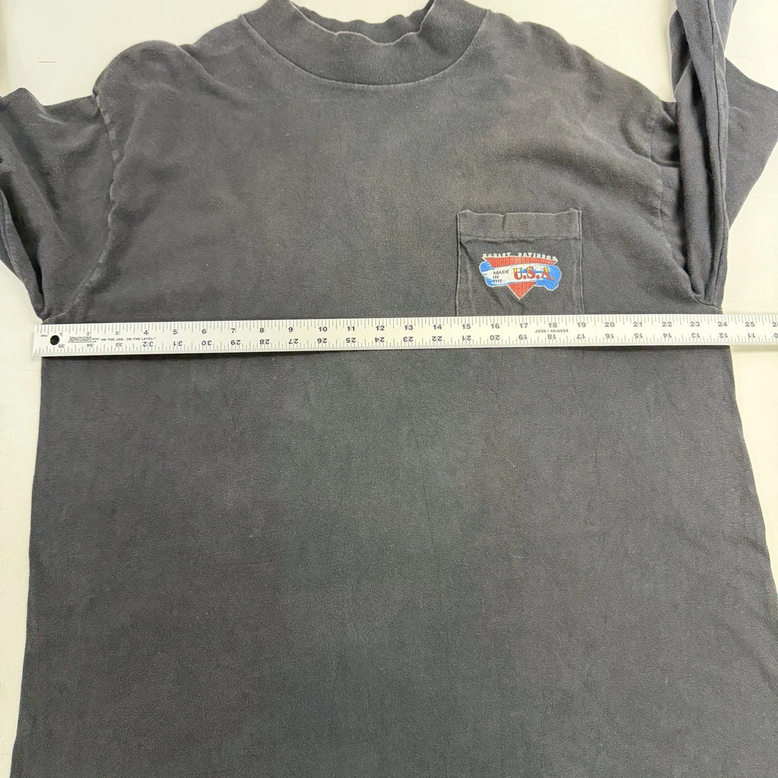 Vintage Harley Davidson City Heat Long Sleeve Pocket T-Shirt Size XL 90s
