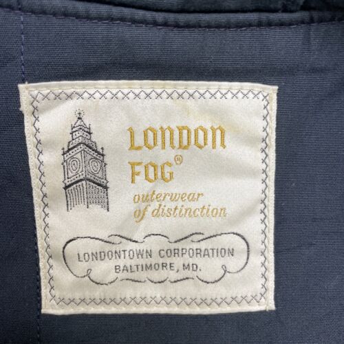 Vintage London Fog Parka Coat Jacket Size 42 Beige