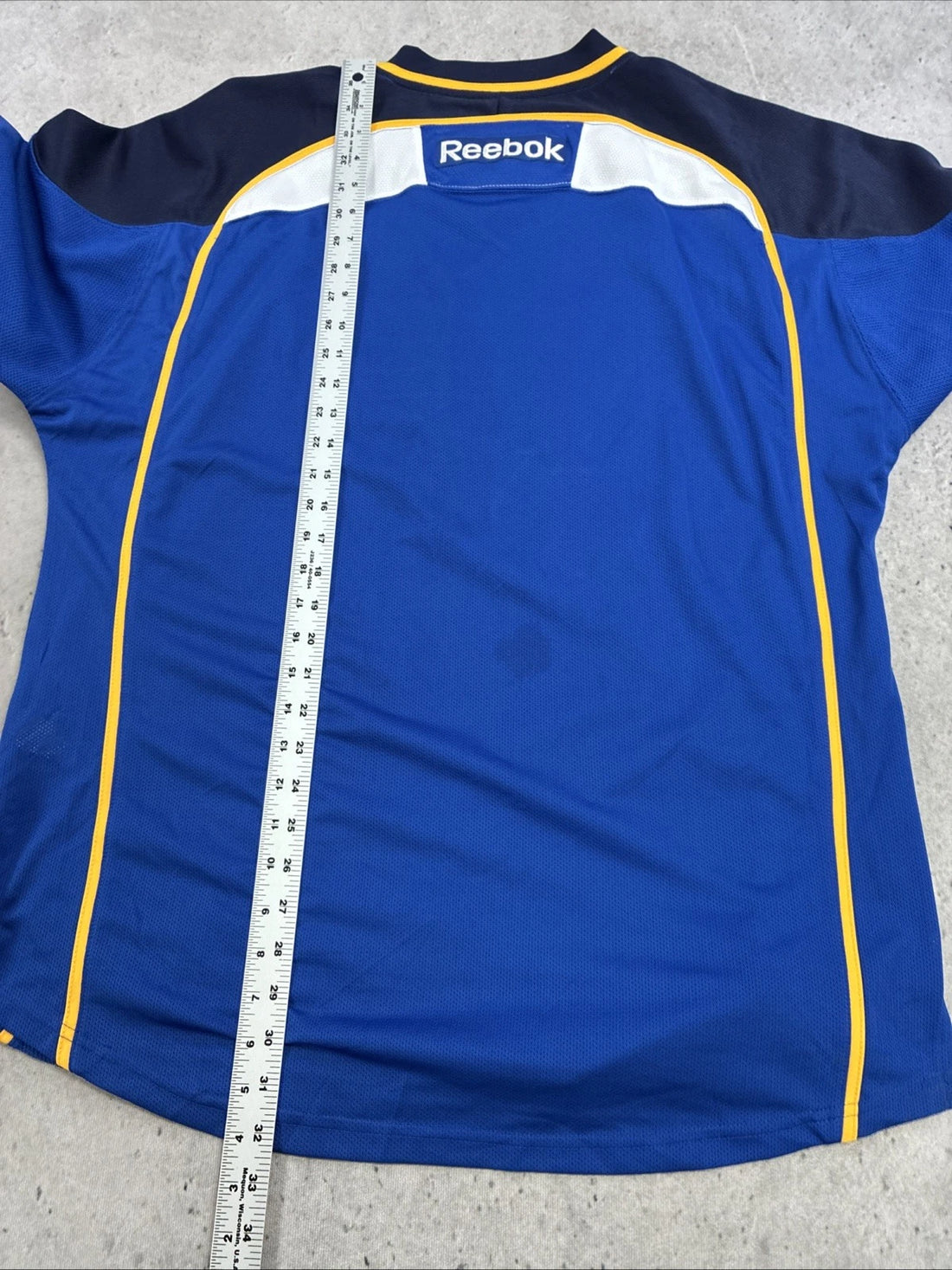 St. Louis Blues Reebok Hockey Jersey Size Large NHL
