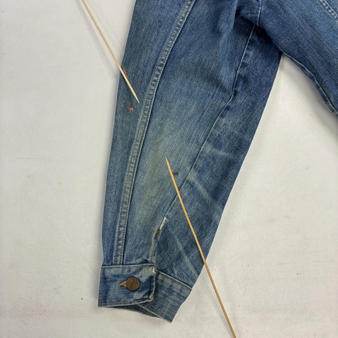 Vintage Wrangler Denim Trucker Jacket Size 44