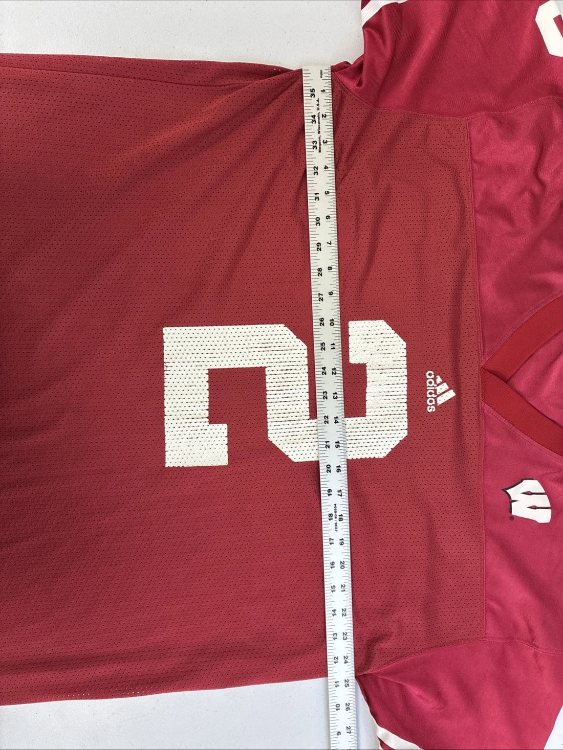 Vintage Wisconsin Badgers Adidas Football Jersey Size XL NCAA