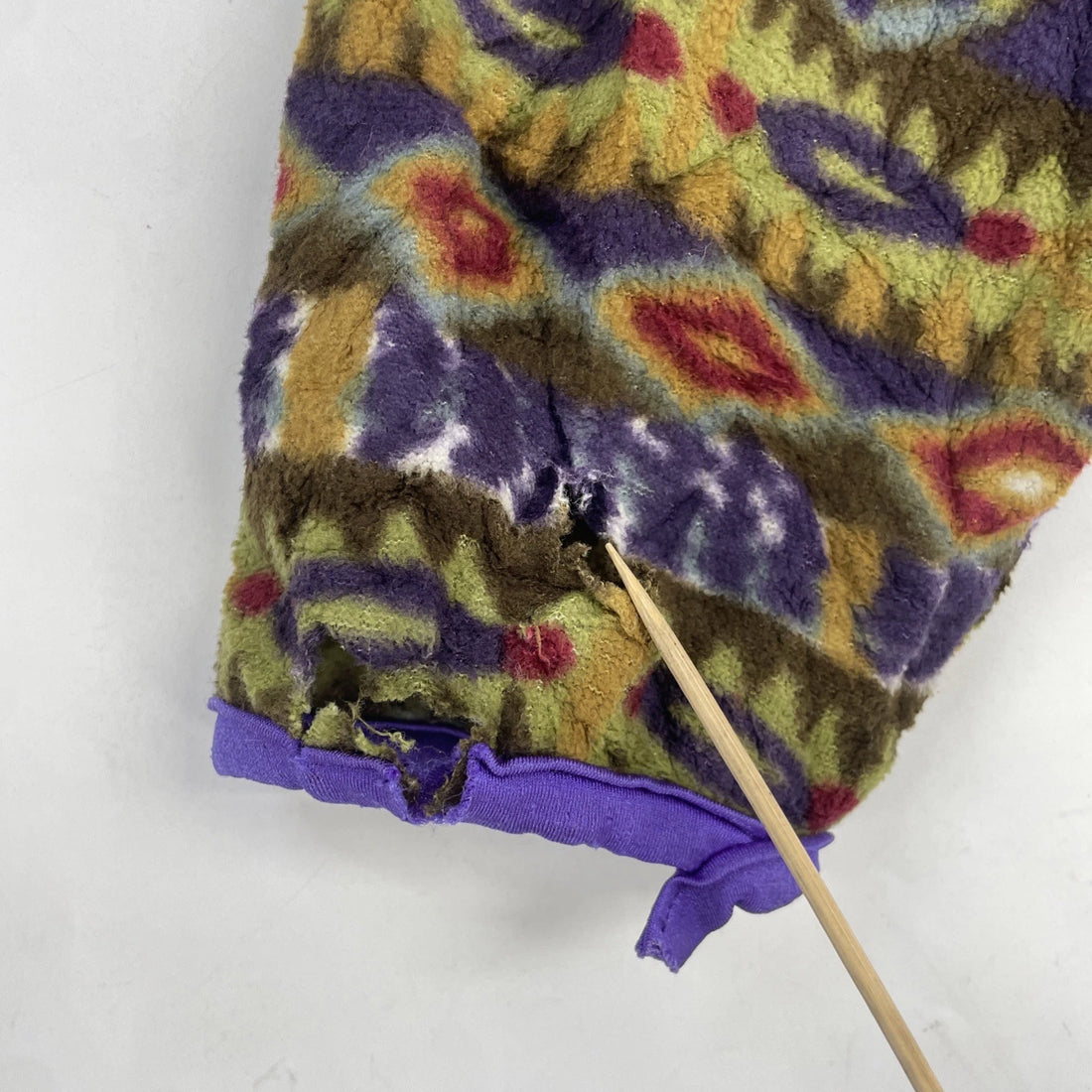 Vintage The Shirt Company Aztec Fleece Jacket Size Large