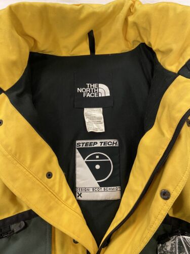 Vintage The North Face Steep Tech Jacket Size XL Yellow
