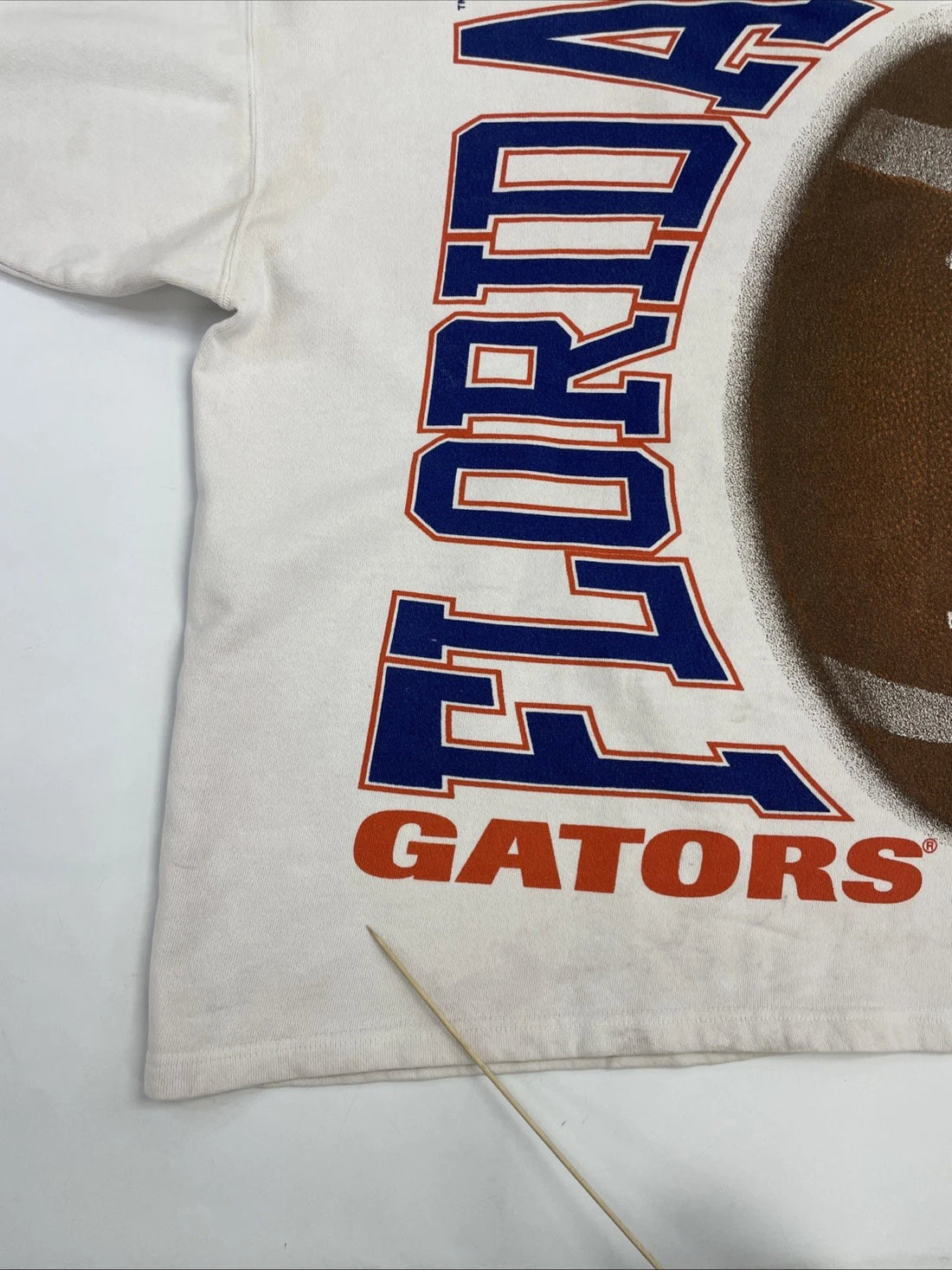 Vintage Florida Gators Football Crewneck Sweatshirt XL All Over Print 90s NCAA