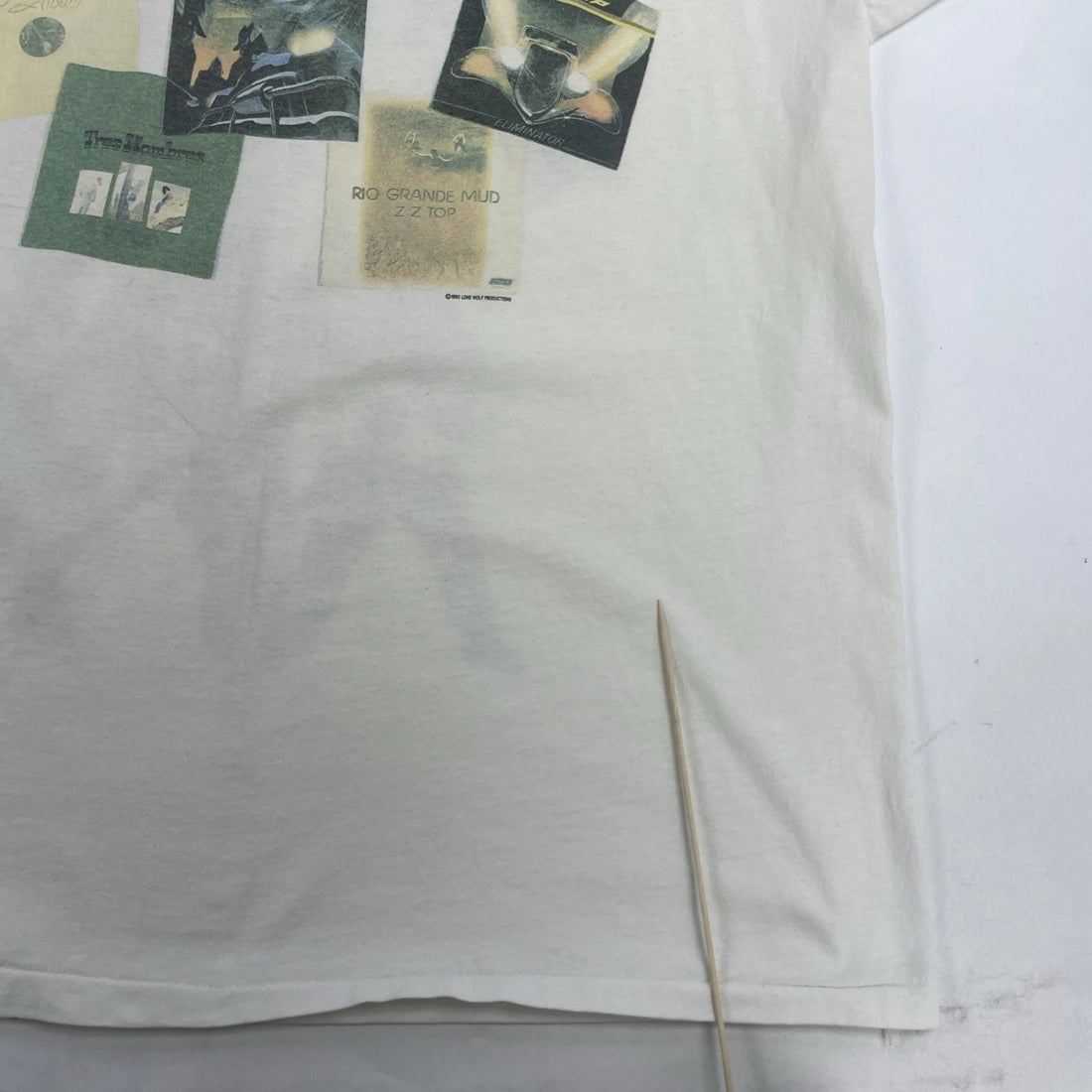 Vintage ZZ Top T-Shirt One Size Fits All Band Tee 1990 90s