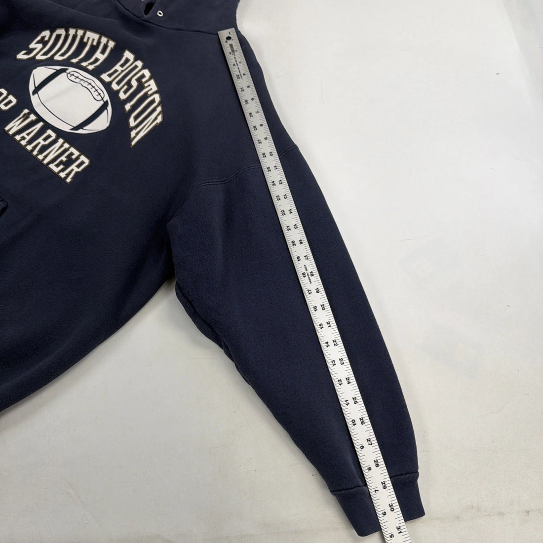 Vintage South Boston Pop Warner Sweatshirt Hoodie Size Large