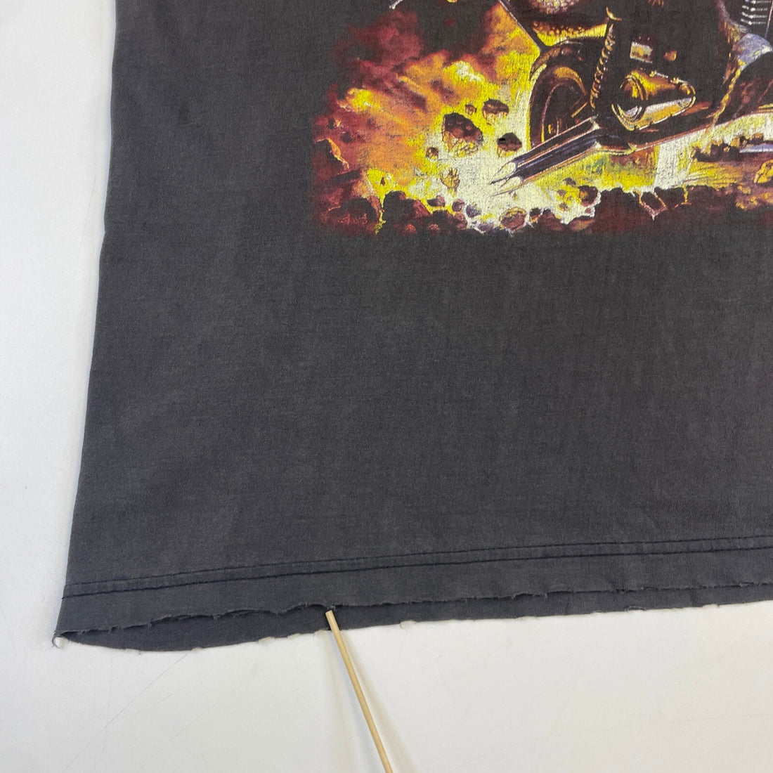 Vintage Manowar Hell On Stage Euro Tour T-Shirt XL Heavy Metal Distressed 1998