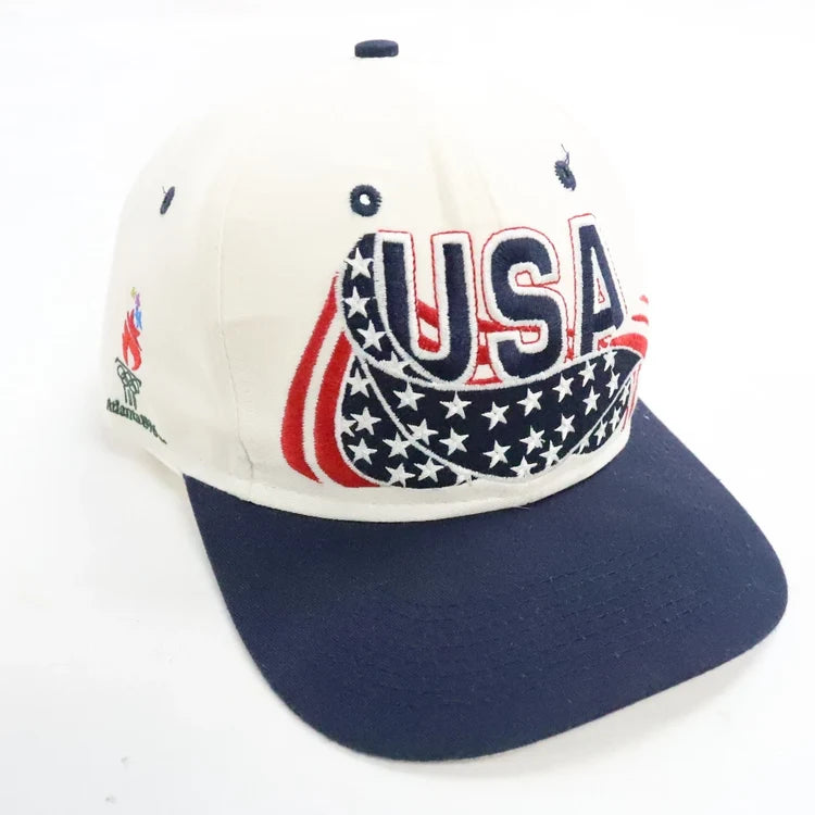 Vintage Team USA Atlanta Summer Olympics 1996 Snapback Hat OSFA