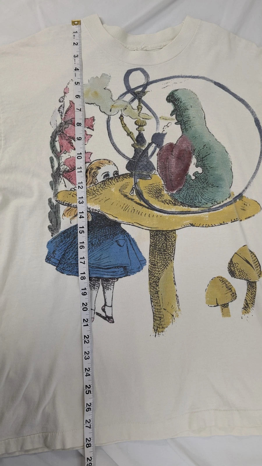 Vintage Alice In Wonderland T-Shirt Size XL 90s