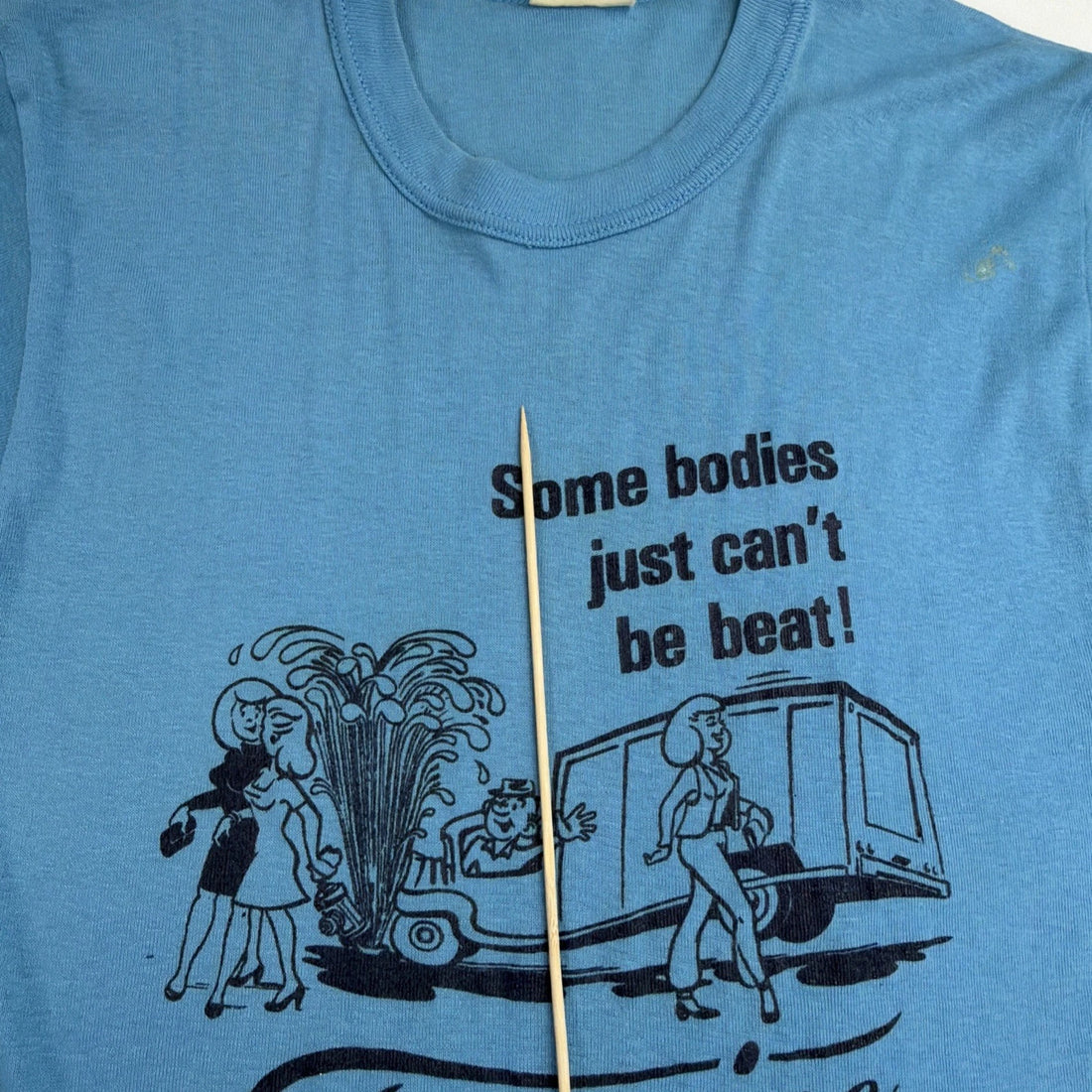 Vintage Fontaine Acadian T-Shirt Size Large 80s