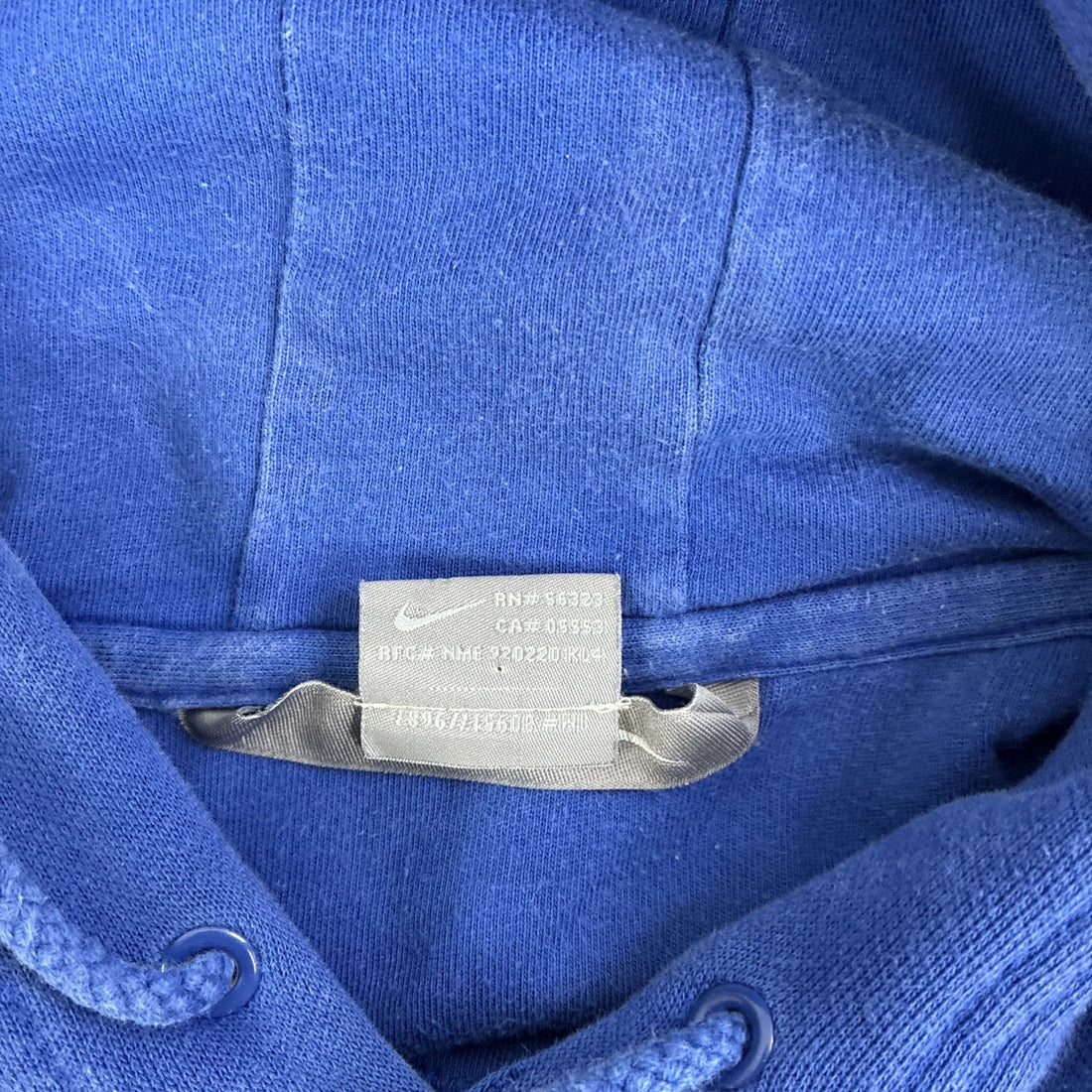 Vintage Nike Sweatshirt Hoodie Size 2XL Blue