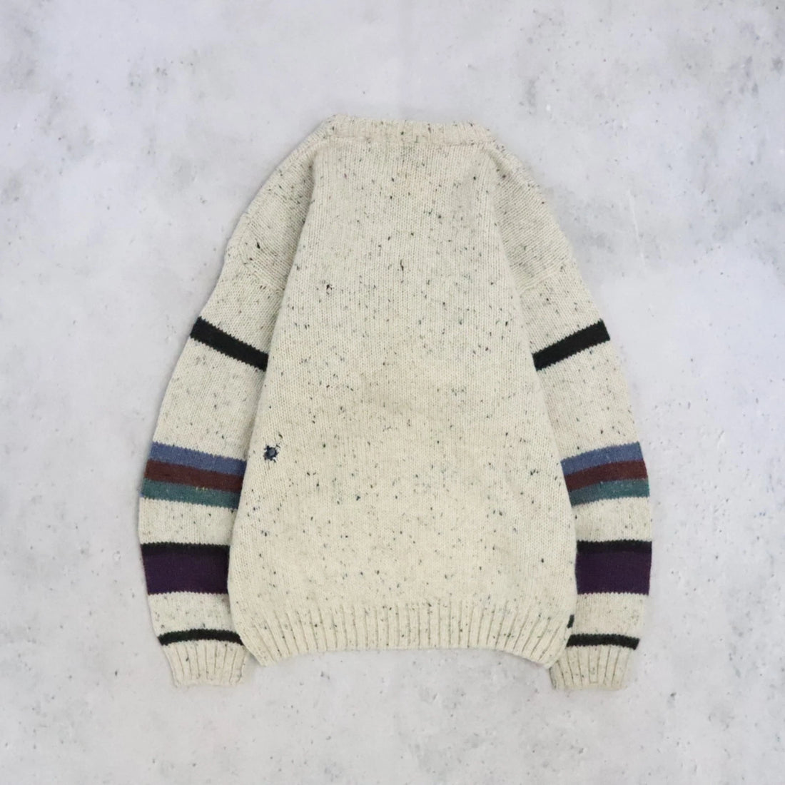 Vintage Etchings Western Aztec Wool Knit Crewneck Sweater Size Medium