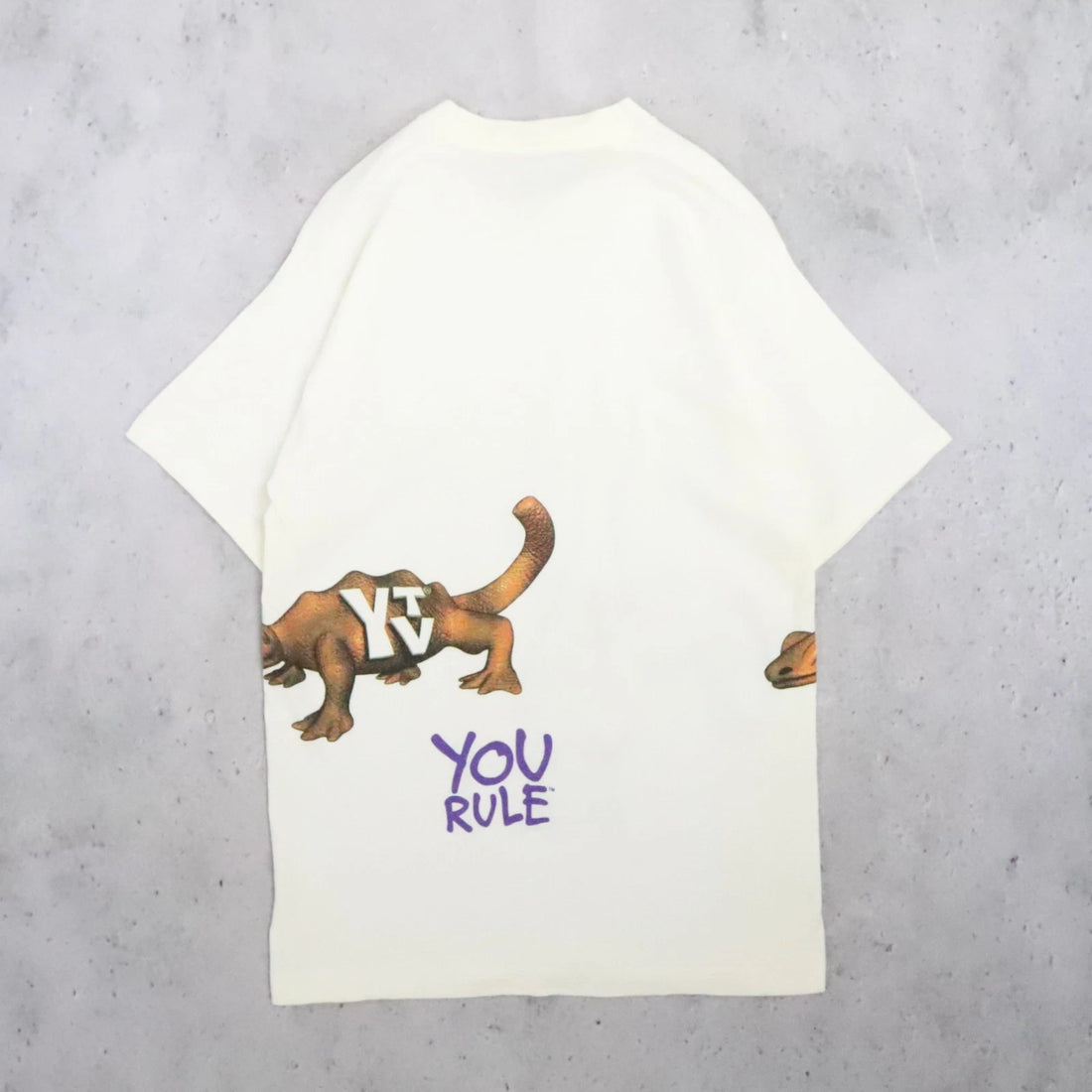 Vintage YTV You Rule TV Promo T-Shirt Size Large Cartoon