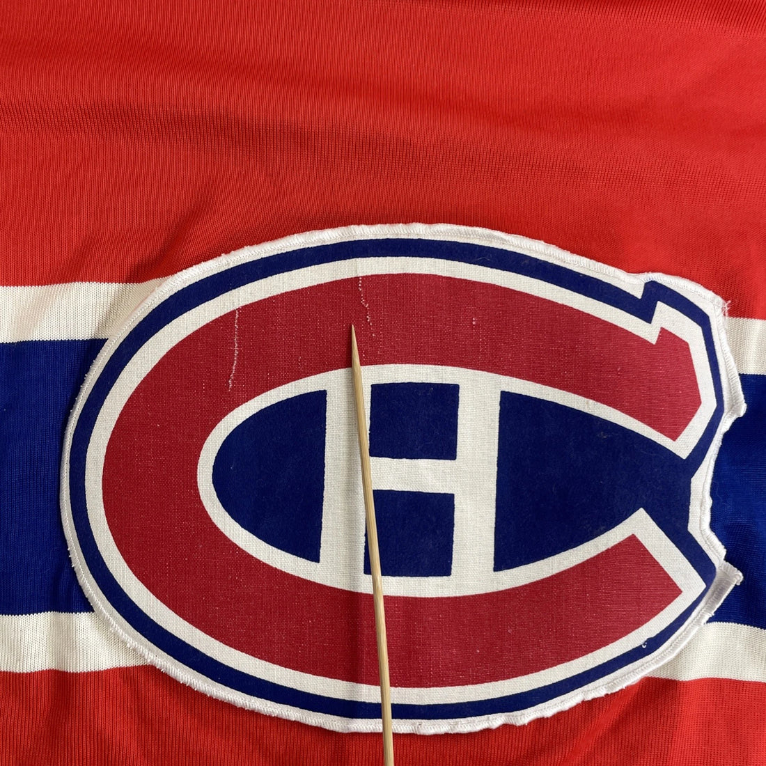 Vintage Montreal Canadiens Maska Hockey Jersey Size Large 70s 80s NHL