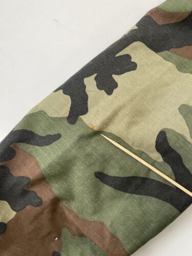 Vintage Military Army Camo Cold Weather Field Jacket Size Large Camouflage