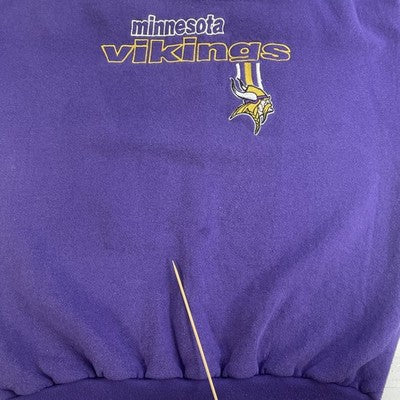 Vintage Minnesota Vikings Sweatshirt Crewneck Size Large NFL