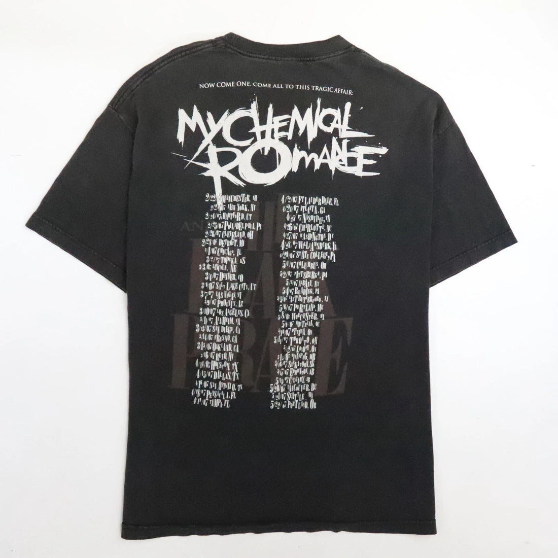 My Chemical Romance The Black Parade Tour T-Shirt Size XL Emo Band Tee