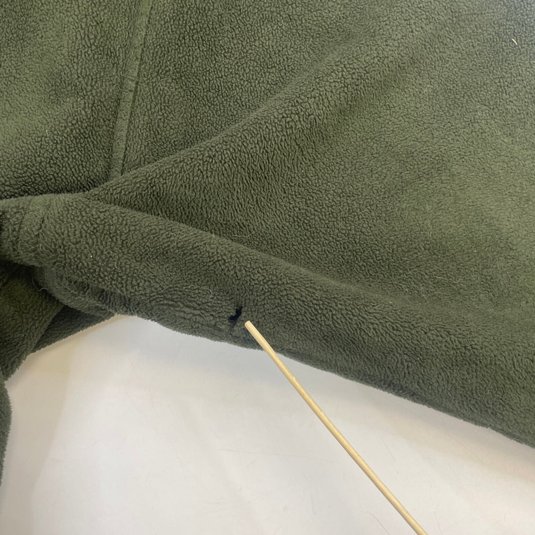 Vintage L.L. Bean Full Zip Fleece Jacket Size Large Green