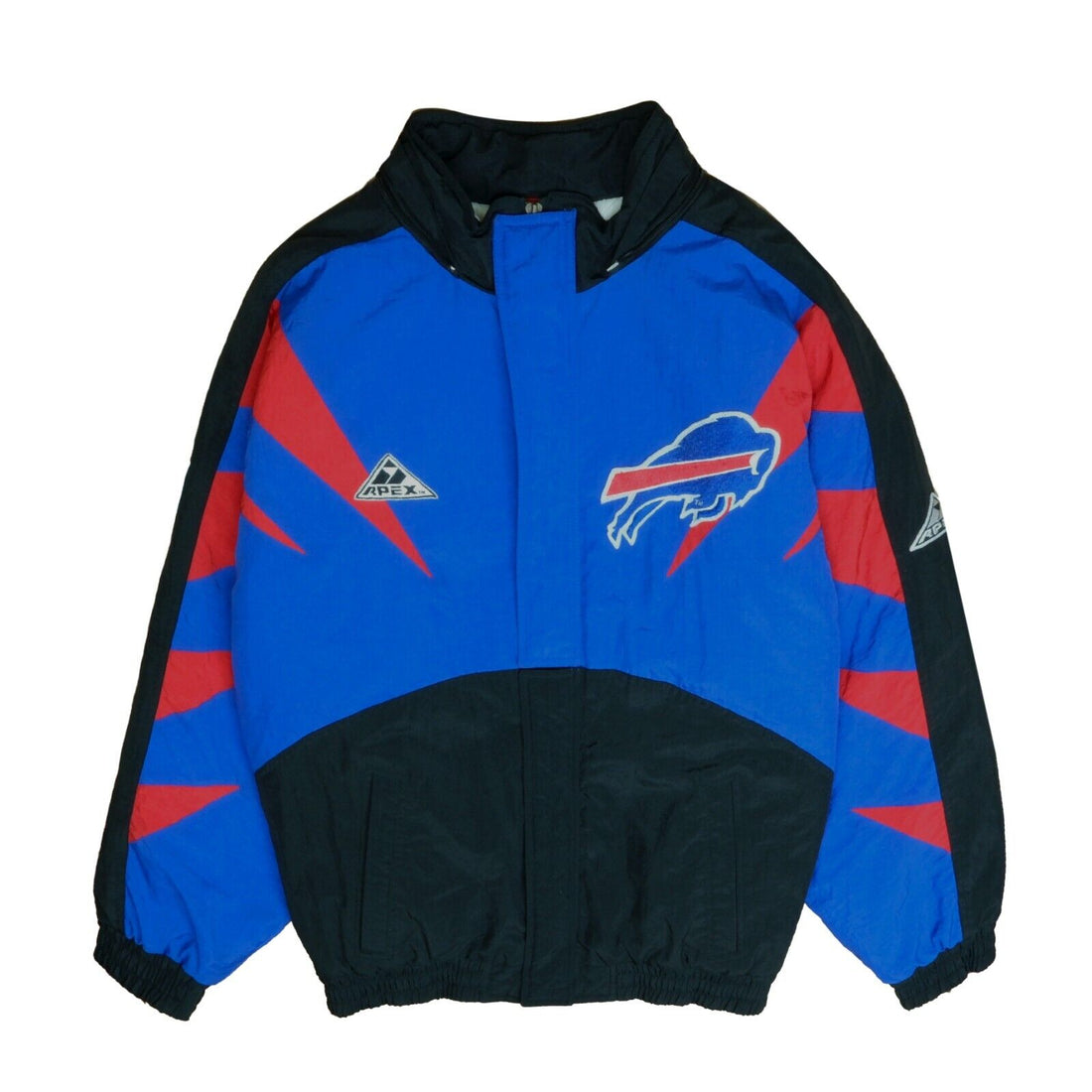 Vintage 90s Chalk Line Buffalo Bills NFL Jacket Pullover Windbreaker Size  Large