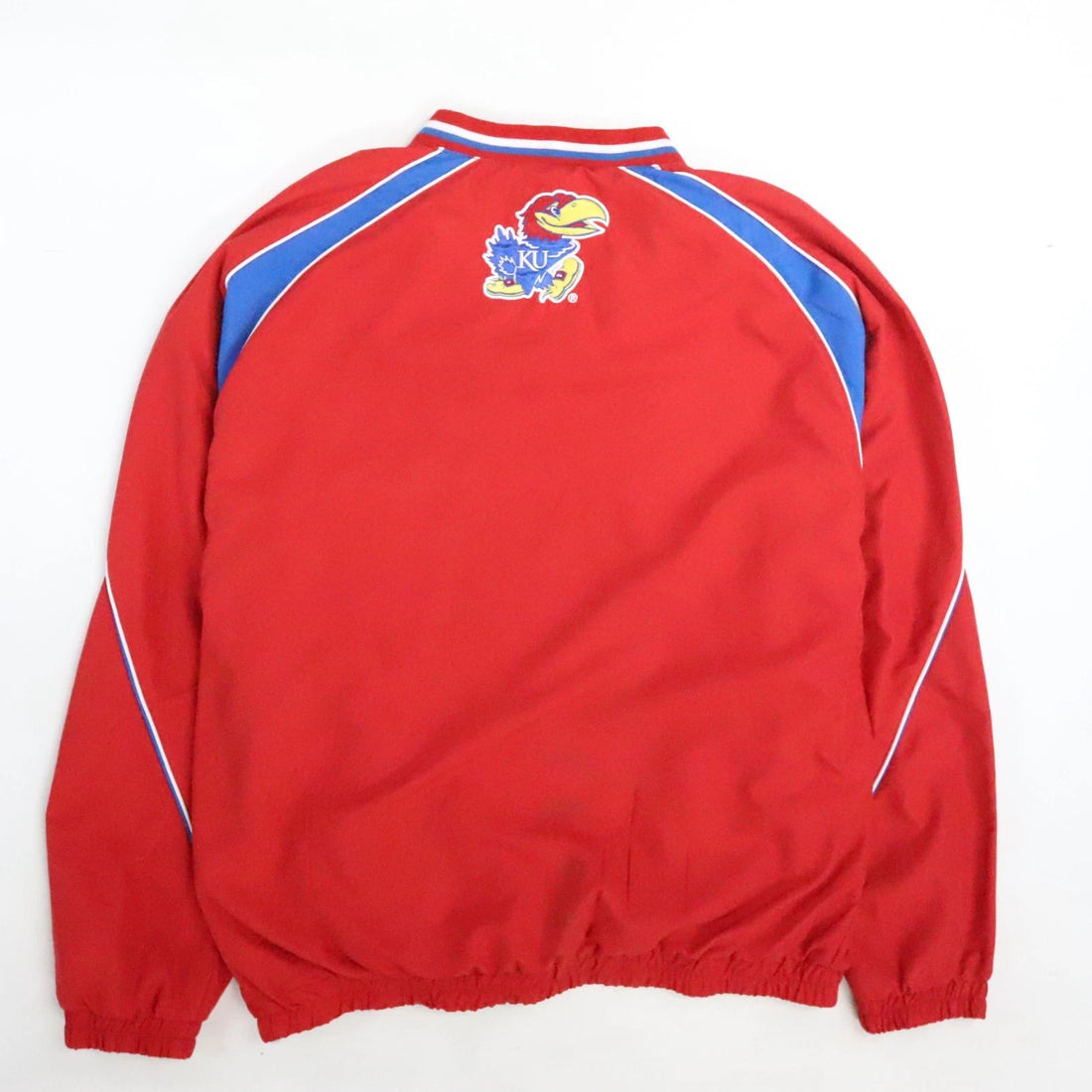 Kansas Jayhawks Pullover Light Jacket Size Large NCAA