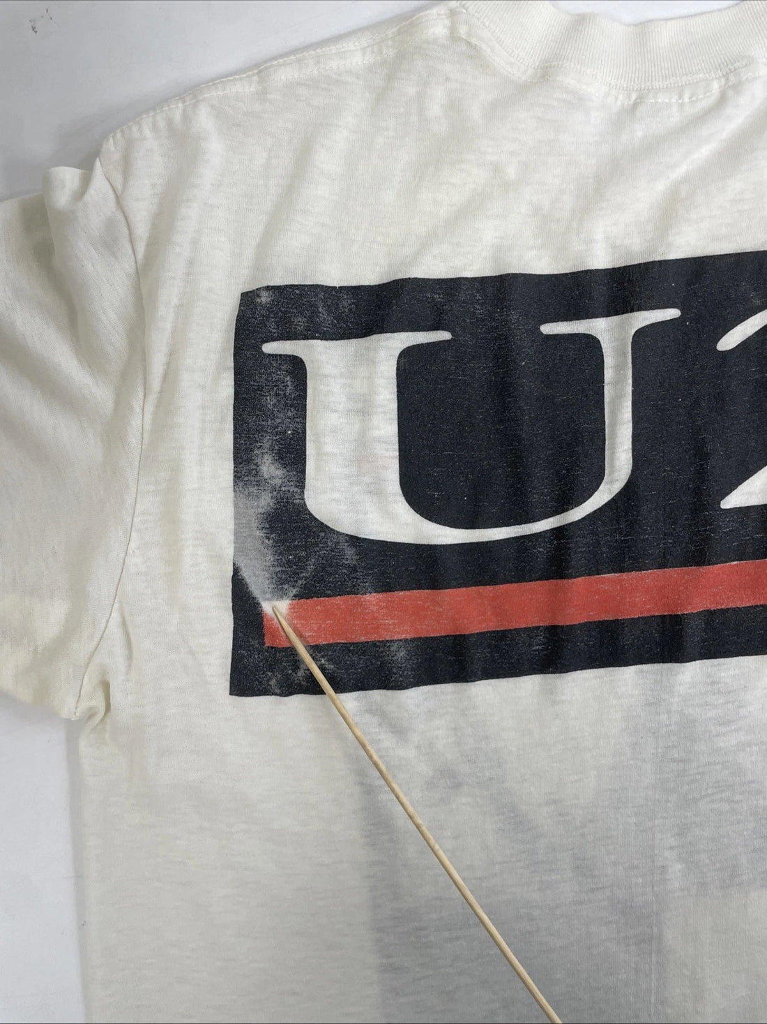 Vintage U2 The Joshua Tree T-Shirt Size XL 1987 80s