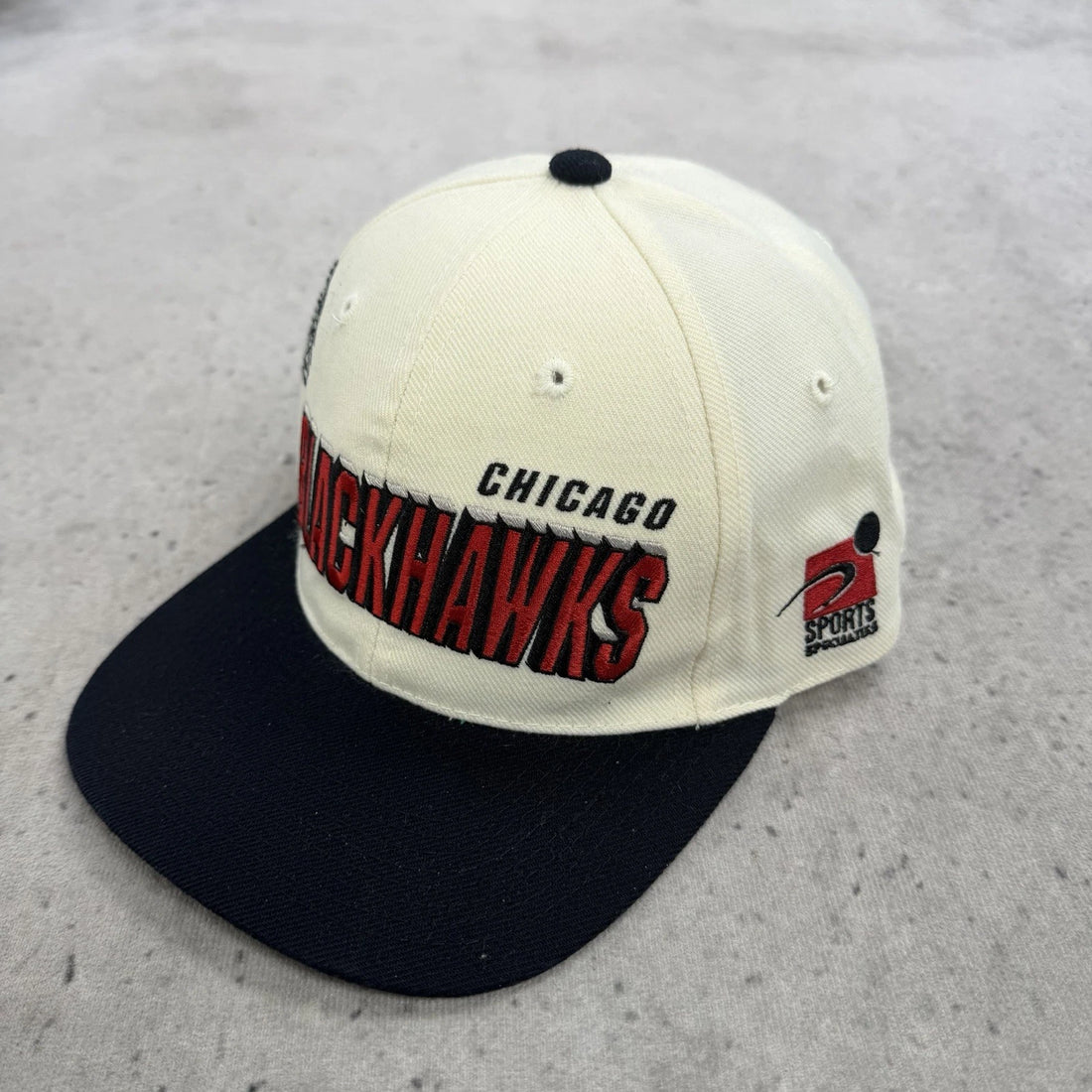 Vintage Chicago Blackhawks Shadow Specialties Snapback Hat Cap OSFA NHL