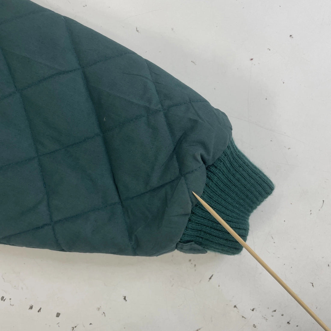 Vintage Columbia Quilted Bomber Jacket Womens Size Large Green