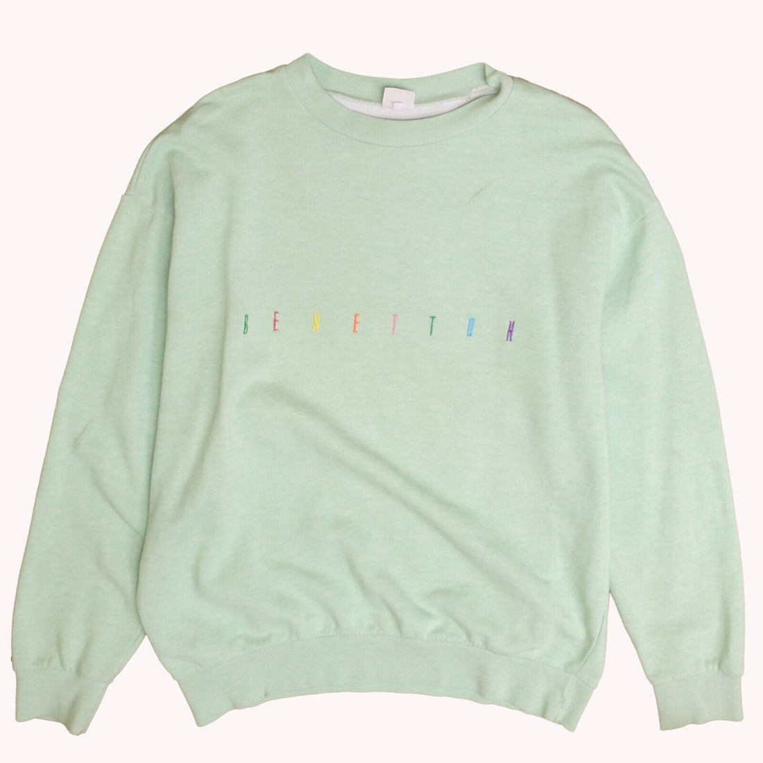 Vintage United Colors Of Benetton Crewneck Sweatshirt Size Medium
