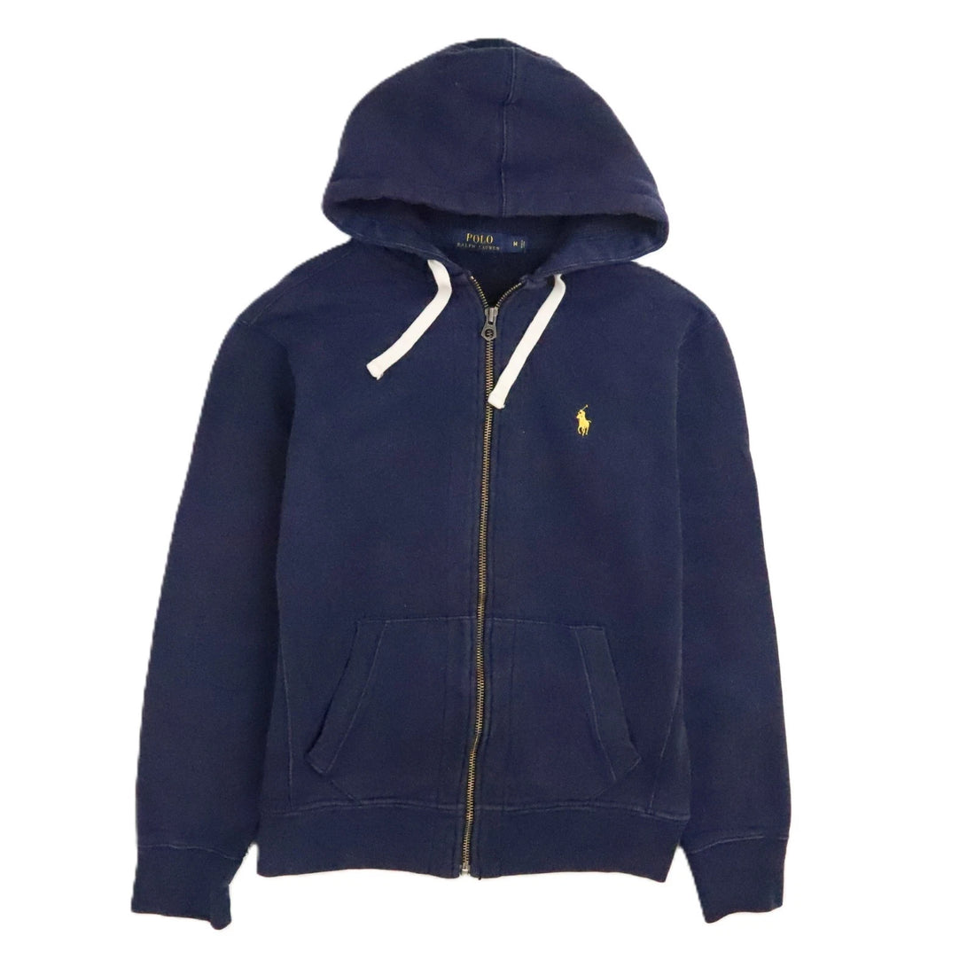 Polo Ralph Lauren Full Zip Sweatshirt Hoodie Size Medium Blue