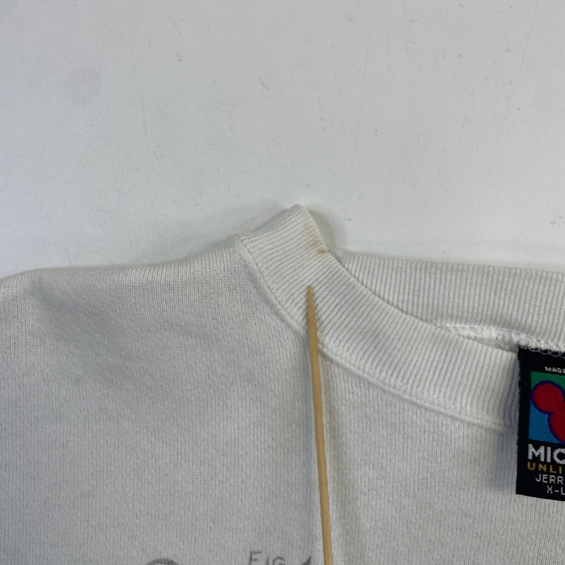 Vintage Mickey Mouse Sketch Disney Crewneck  Sweatshirt Size XL