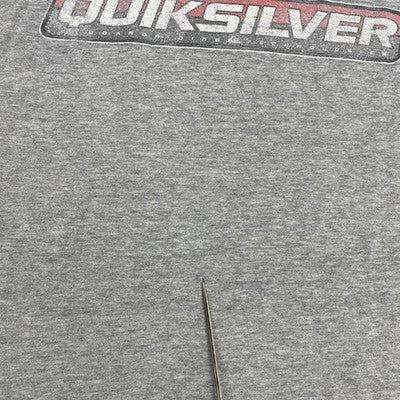 Vintage Quiksilver T-Shirt Size Large Gray