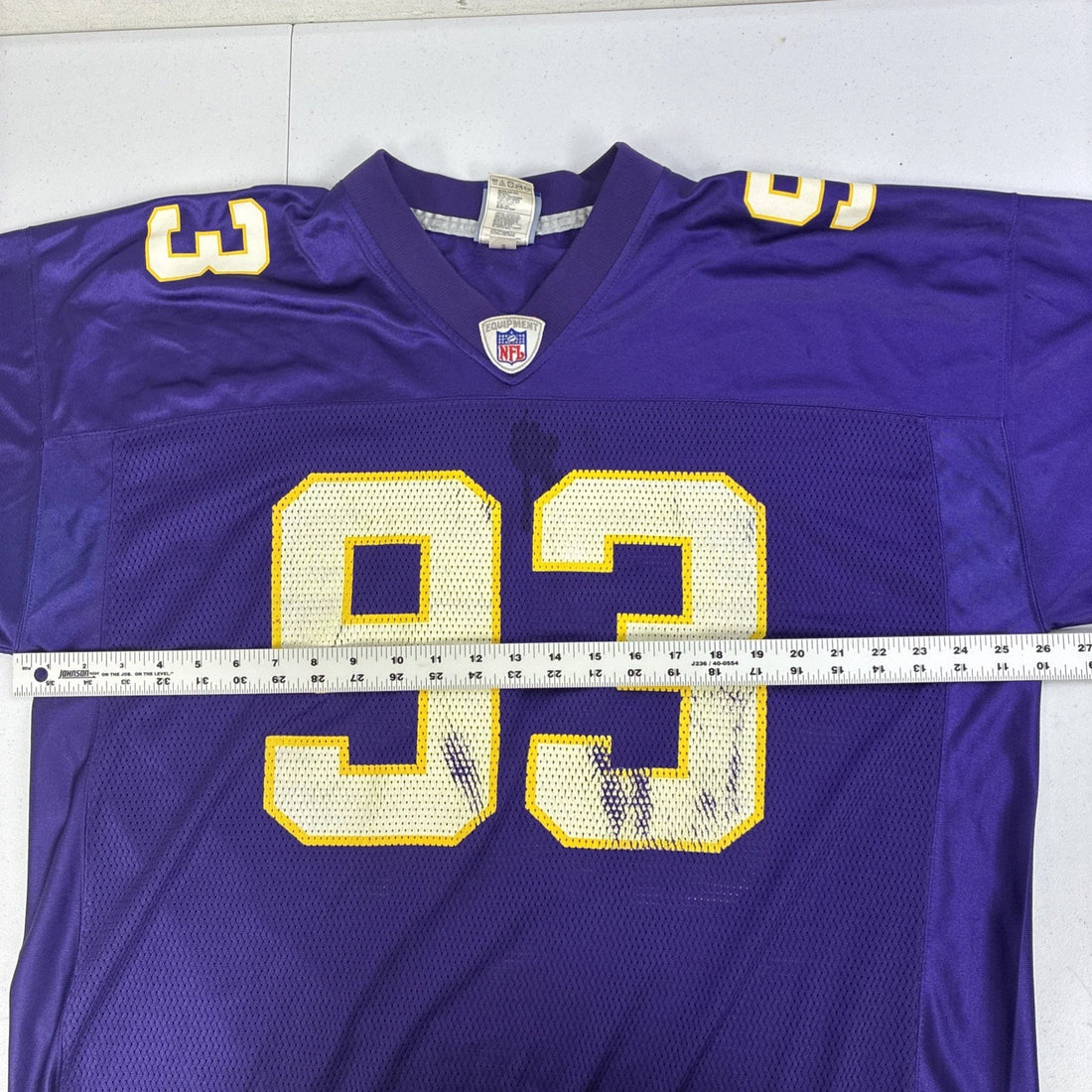 Vintage Minnesota Vikings Kevin Williams Reebok Jersey Size XL NFL