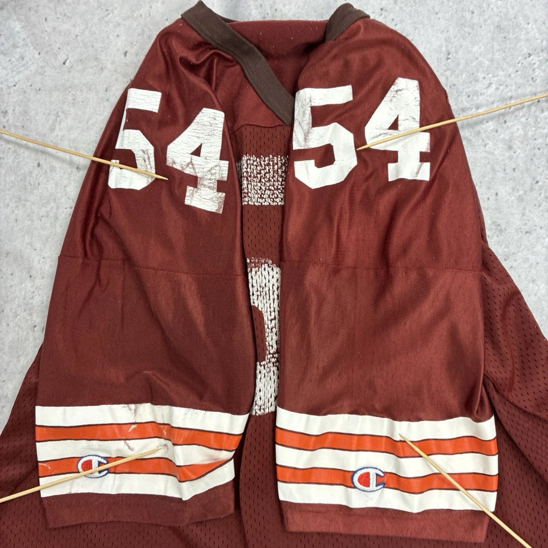 Vintage Cleveland Browns Chris Spielman Champion Jersey Size Large NFL