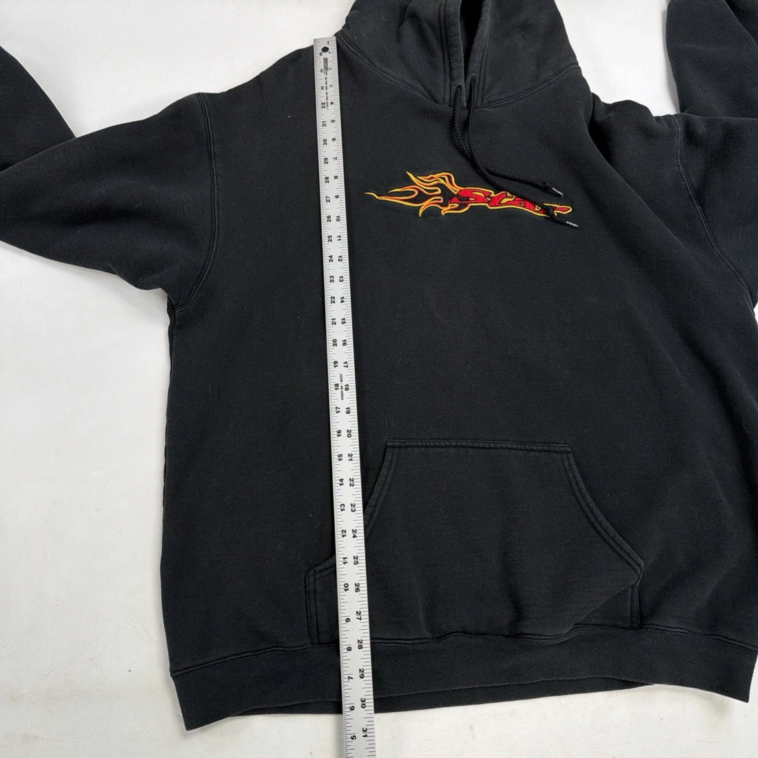 Vintage Yamaha Star Flame Sweatshirt Hoodie Size 2XL Y2K