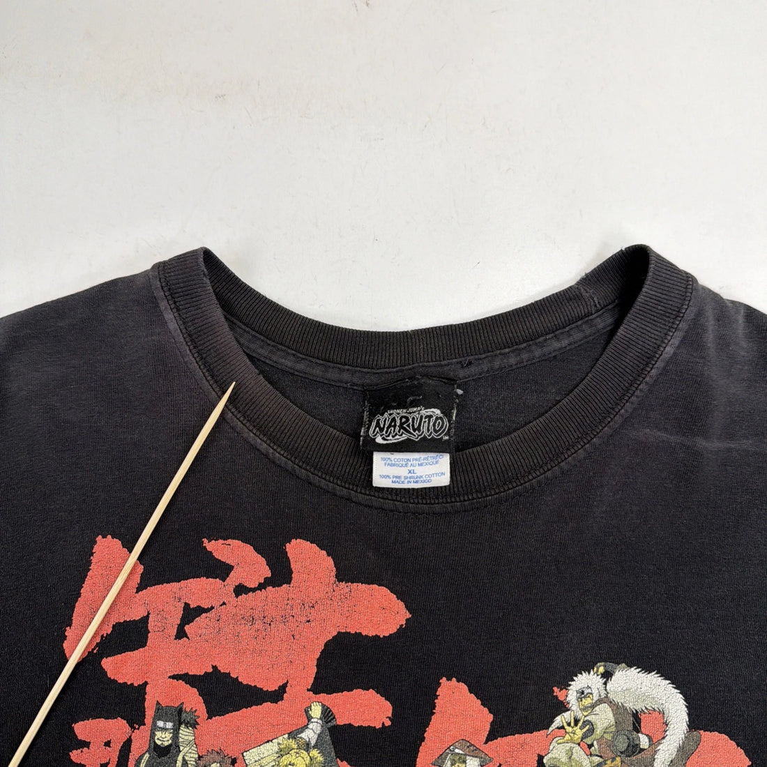 Vintage Naruto T-Shirt Size XL Shonen Jump Anime Manga 2002