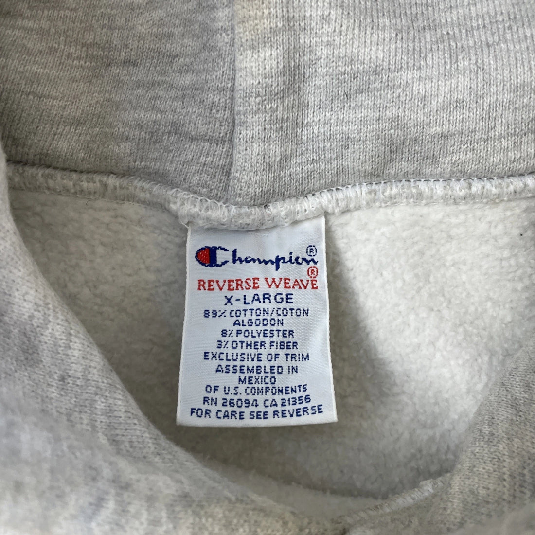 Vintage East Providence Champion Reverse Weave Sweatshirt Hoodie Size XL 90s