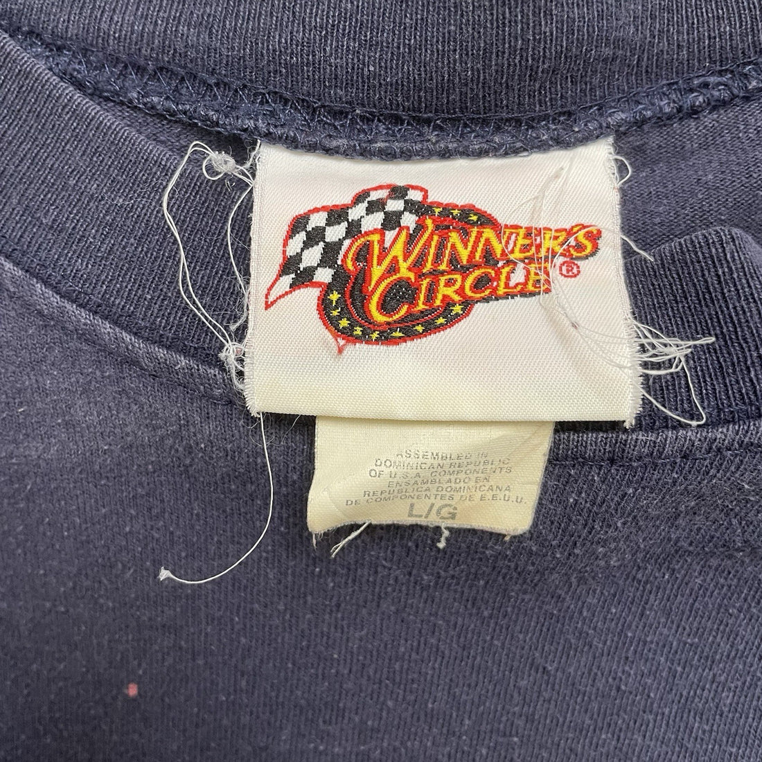 Vintage Jimmie Johnson Racing Long Sleeve T-Shirt Size Large