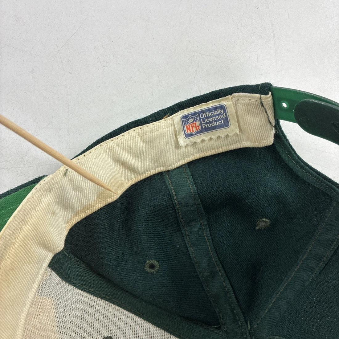 Vintage Green Bay Packers Script Wool Snapback Hat Cap OSFA NFL