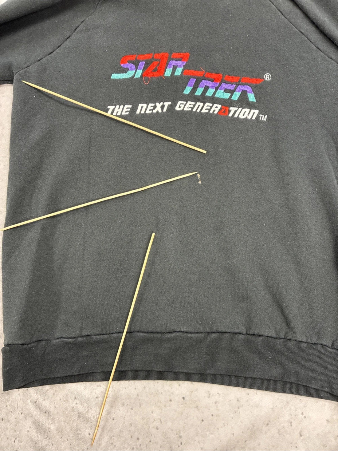 Vintage Star Trek The Next Generation Crewneck Sweatshirt Size 2XL 90s