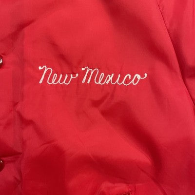 Vintage University New Mexico Champion Bomber Jacket Size Small 80s